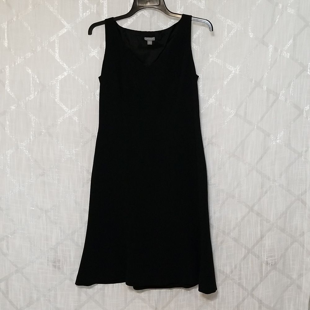 Ann Taylor Dress Size 6 Sleeveless Black Petite